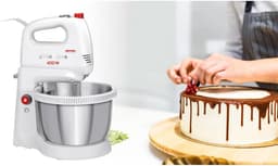 Kneedmachine met Roterende Kom (3.5L) - 400W - 5 Snelheden + Turbo - Inox Accessoires — thumbnail 5