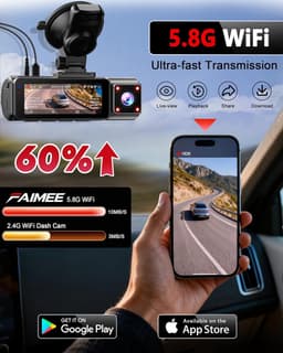 4K Dashcam voor Auto - Hoge Resolutie Rijbeveiliging — thumbnail 3