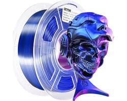 3D Printer Filament - Zijde PLA Draad - Kleurrijke Prints Maken - 3-in-1 Kleur Coëxtrusie - 175 mm Diameter