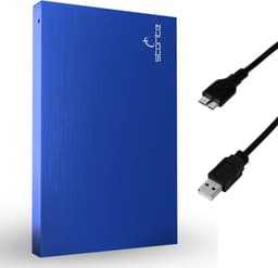 Draagbare Externe Harde Schijf 500GB USB 3.0 - Dunne Externe Opslag voor PC, Mac, Laptop & Gaming — thumbnail 1