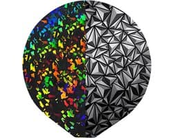 Ronde Bouwplaat voor 3D-Printers, Diameter 270 mm, PEO Oppervlak en Diamant Textuur