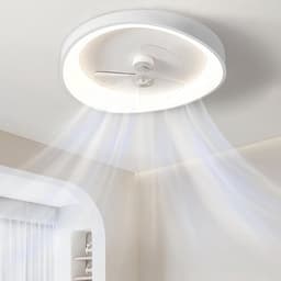 Plafondventilator met Verlichting en Afstandsbediening - Stil en Trillingsvrij — thumbnail 2