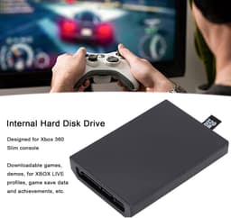 Interne Harde Schijf - Opslag Uitbreiding - Games Console - Plug and Play - 320GB Capaciteit - Zwart — thumbnail 3