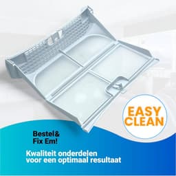 Fixem Geschikt voor Whirlpool 481248058322 Pluiszeef Droger Filter - Vervangingsfilter voor Whirlpool, Indesit, Privileg en Bauknecht Wasdrogers - Fijnfilter, Zeeffilter, Pluisfilter - Efficiënte Luchtstroom & Verbeterde Prestaties — thumbnail 6