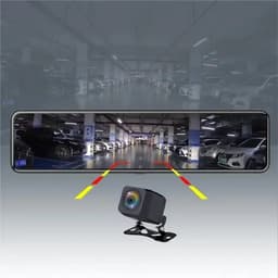 Achteruitkijkspiegel Dashcam – Auto Camera – Dubbele Lens – Parkeermonitor – 4K 12 Inch Scherm – GPS Tracking – Nachtzicht — thumbnail 4