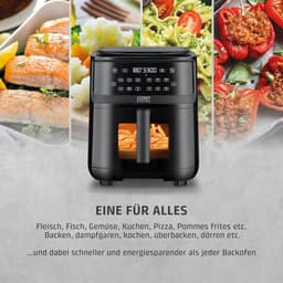 Extra Grote Heteluchtfriteuse met Stoomfunctie 7 Liter - Gezond Frituren en Stomen — thumbnail 7
