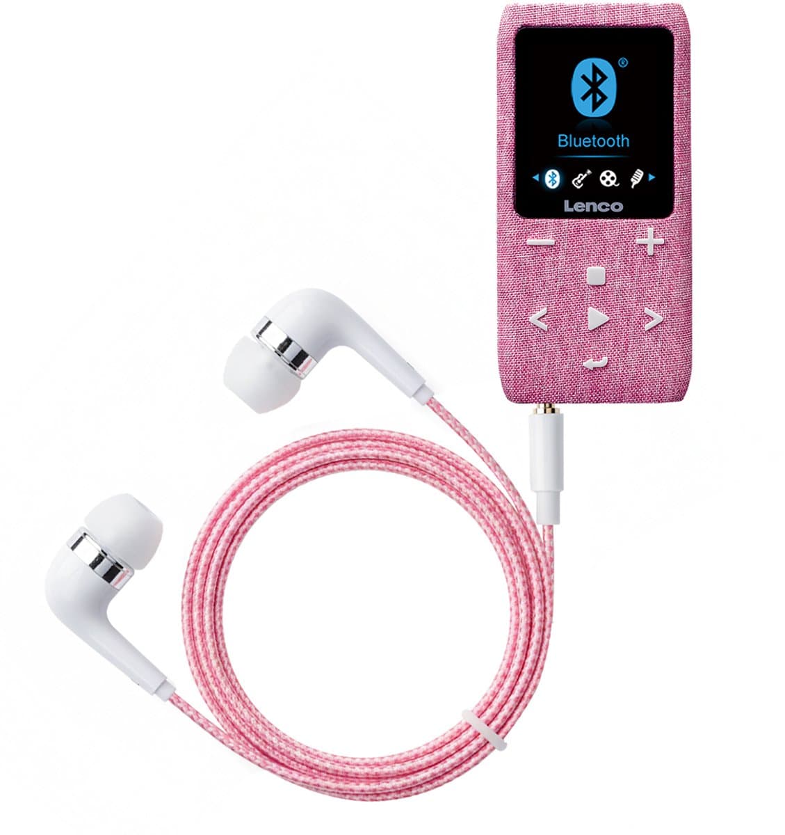 Lenco Xemio-861PK - MP3-speler met Bluetooth® en 8 GB micro SD - Roze — afbeelding 1