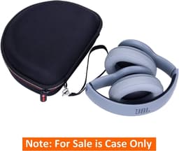 Harde hoofdtelefoon hoes - Reis case - Veilig opbergen - Waterbestendig EVA materiaal - 20 x 16 x 9 cm — thumbnail 4