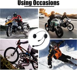 MC-hoofdtelefoon voor motorhelm Bluetooth 5.2 — thumbnail 5