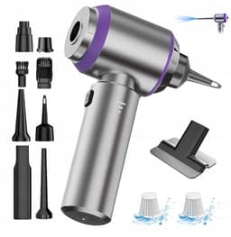 Auto Stofzuiger - Draadloze 4-in-1 Handstofzuiger - Kruimelzuiger - Mini Stofzuiger - 16000 Pa Zuigkracht - 6000mAh & Oplaadbaar - Met HEPA Filter & Accessoires - Voor Auto, Huis & Kantoor — thumbnail 3