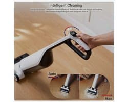 Robotstofzuiger – Dweilrobot – Automatische Stofzuiger – Nat-droog Stofzuiger – Handheld Schoonmaker – 17.000 Pa Zuigkracht – Draadloos Met 30-59 Min Batterijduur