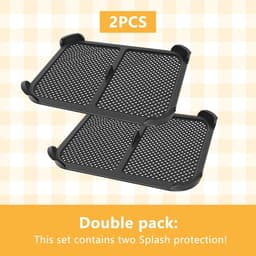 Herbruikbare siliconen spatbescherming voor Ninja AF300 heteluchtfriteuse - set van 2 - accessoires voor luchtfriteuse — thumbnail 6
