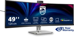 Philips 49B2U6900CH - Ultrawide QHD Curved Monitor - USB-C 100w - RJ45 - KVM switch - HDR400 - Webcam - 5jr Garantie - 49 inch — thumbnail 9