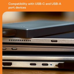 RFWR® Draagbare Harde Schijf 5 TB met USB-C en Wachtwoordbeveiliging — thumbnail 4