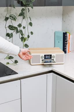 Pure Classic C-D6 CottonWhite stereo tafelradio — thumbnail 4