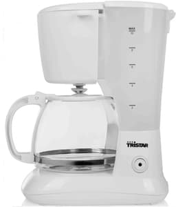 Tristar Koffiezetapparaat filterkoffie 750W - CM-1252 - 1,25L, 10 koppen - Camping geschikt - Wit — thumbnail 1