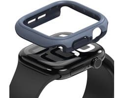 Ringke Onyx - Hoesje Geschikt voor Apple Watch 11/10 46MM - Bumper Case Blauw