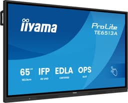 iiyama TE6513A-B1AG beeldkrant Interactief flatscreen 163,8 cm (64.5") Wifi 500 cd/m² 4K Ultra HD Zwart Touchscreen Type processor Android 18/7 — thumbnail 1