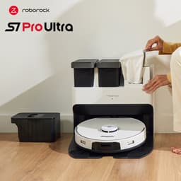 Roborock S7 Pro Ultra - Robotstofzuiger - Wit - Met laadstation - 3D Mapping - Zelf wassen, vullen, legen — thumbnail 10
