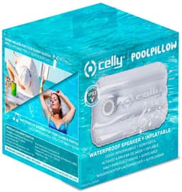 Celly - PoolPillow Zwembad Kussen met Speaker - Kunststof - Wit — thumbnail 2