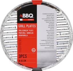 BBQ Barbecue Grillschalen Rond 3stuks — thumbnail 3