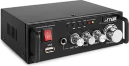 Karaoke versterker - MAX AV340 karaoke set versterker met Bluetooth en mp3 speler - 2x 50W — thumbnail 1