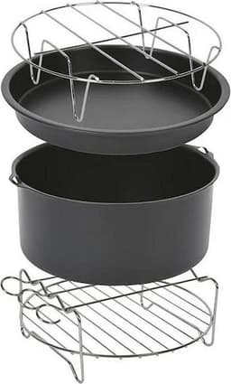 Tefal Easy Fry XL XA1120 - Airfryer Accessoire - 4-delig - Non-Stick - Voor XL Heteluchtfriteuse - Duurzaam Ontwerp — thumbnail 10