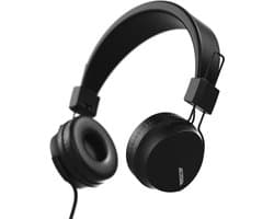 Hama 00184045 hoofdtelefoon/headset Bedraad Hoofdband Oproepen/muziek Zwart