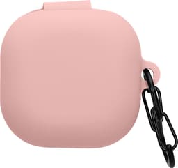 kwmobile cover voor oordopjes case - geschikt voor Samsung Galaxy Buds FE - Trendy beschermhoes draadloze oordopjes in oudroze — thumbnail 1