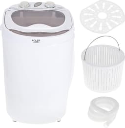 AD 8055 wasmachine wit extra groot - Adler - Mini wasmachine — thumbnail 2