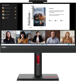 Lenovo ThinkCentre Tiny-In-One 22 computer monitor 54,6 cm (21.5") 1920 x 1080 Pixels Full HD LED Touchscreen Zwart — thumbnail 1