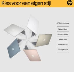 HP 15-fc0625nd AMD Ryzen™ 5 7520U Laptop 39,6 cm (15.6") Full HD 8 GB LPDDR5-SDRAM 512 GB SSD Wi-Fi 6 (802.11ax) Windows 11 Home Zilver — thumbnail 3