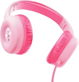 Trust Nouna - Koptelefoon voor kinderen - Bedraad - Incl. Stickers - Roze — thumbnail 4