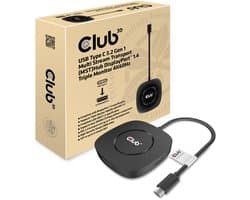 Club 3D USB-C®Multi Stream Transport (MST) Hub DisplayPort™1.4 Triple Monitor