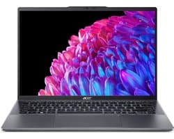 Acer Swift Go 14 SFG14-63-R7NN Laptop, 14" WQXGA+, AMD Ryzen™ 5 8645HS, 16GB SDRAM, 512GB SSD, Windows 11