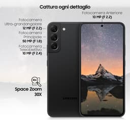 Samsung Galaxy S22+ SM-S906B 16,8 cm (6.6') Dual SIM Android 12 5G USB Type-C 8 GB 128 GB 4500 mAh Zwart — thumbnail 14