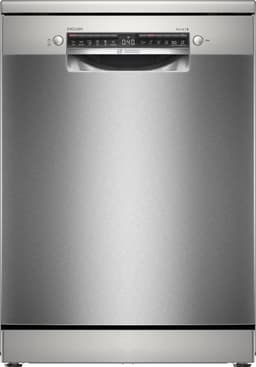 Bosch Serie 4 SMS4ELI08E, Vrijstaand, Volledige grootte (60 cm), Roestvrijstaal, Zwart, Knoppen, 1,75 m — thumbnail 1