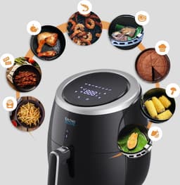 Olievrije elektrische friteuse 2000W STORM — thumbnail 4