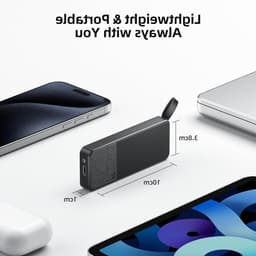 Draagbare SSD - Externe Opslag - Snelle Data Transfer - Compact Ontwerp - 2TB - Zwart — thumbnail 1