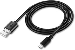 USB Kabel - Datakabel Oplader - Apparaten Koppelen - Snelle Data Overdracht - 1 Meter - Zwart — thumbnail 3