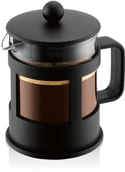 French Press Koffiezetter - 500ml - Handmatig Borosilikatglas en RVS - Geschikt voor Vaatwasser — thumbnail 1