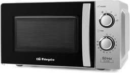 Magnetron Oven - Keukenapparaat - Snel Eten - Ontdooifunctie - 20 Liter - Zilver — thumbnail 1