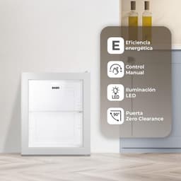 Combi Koelkast - Compact Koelkast - Kleine Ruimtes - Energiezuinig Model - 23 Liter - Wit — thumbnail 5