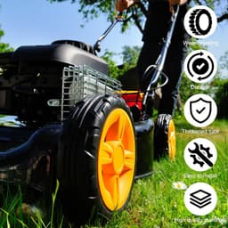 SnelShoppen - Tyre Hose 13 x 5-6 mm voor Grasmaaier, Vervangende Banden met TR-13 Ventiel, Geschikt voor Quad, Go Kart, Tuin, Handkar, 2 Stuks — thumbnail 5