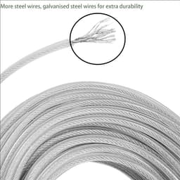 Omgoods - Nylon Trimmerdraad met Staal 2mm x 45m voor Grasmaaier — thumbnail 5