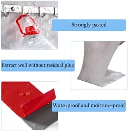 Dubbelzijdige tape 25 mm - extra sterke 3M adhesieve pads - waterproof - ideaal voor dashcam bevestiging - SnelShoppen — thumbnail 3