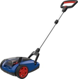 Accu Grasmaaier - Elektrische Maaier - Klein Gazon Onderhoud - Borstelloze Motor - 21 cm Snijbreedte - Blauw Rood Zwart — thumbnail 1