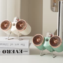 USB-bureauventilator met krachtige luchtstroom, voor thuis, kantoor en slaapkamer — thumbnail 2