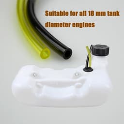SnelShoppen - Pack van 5 Brandstoffilters, Flexibele Vervangingsslangen voor Bosmaaiers, Kettingzaag, Grasmaaier, Filter Slangen voor Tuinmachines — thumbnail 5