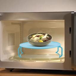 Magnetron Rek Multifunctioneel - Keukenrek Staand - Keukenrek Aanrecht - Keukenrek Hangend - Keukenrekje - Duurzaam Materiaal — thumbnail 4